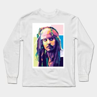 Jack Sparrow WPAP Long Sleeve T-Shirt